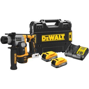 Аккумуляторный перфоратор DEWALT DCH172E2T, 18 В, 1.4 Дж, 4980 уд/мин, с 2 АКБ 1.7 Ач и ЗУ, в кейсе TSTAK (DCH172E2T-QW), арт. DCH172E2T-QW