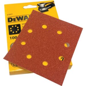 Шлифлисты перфорированные DEWALT DT3014, 115 x 140 мм, 100G, 25 шт., арт. DT3014-QZ