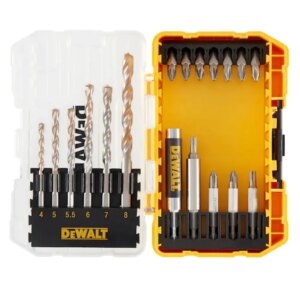 Набор сверл и бит (19 шт.) по бетону/кирпичу/камню Extreme DEWALT DT70712, арт. DT70712-QZ