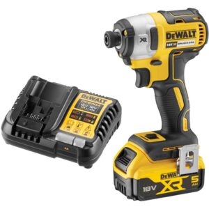 Аккумуляторный шуруповерт DEWALT DCF887P1, 18 В, 205 Нм, 3800 уд/мин, с АКБ 5 Ач и ЗУ (DCF887P1N-XJ), арт. DCF887P1N-XJ