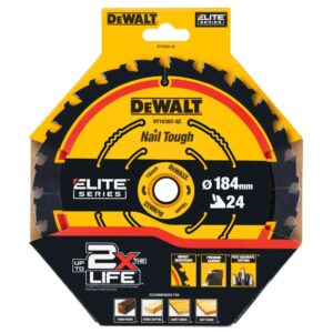 Пильный диск DEWALT DT10302, по дереву, 184х16х1 мм (DT10302-QZ), арт. DT10302-QZ