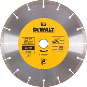 Диск алмазный сегментированный универсальный DEWALT DT3731, (230 x 22.2 мм) для бетона, арт. DT3731-QZ