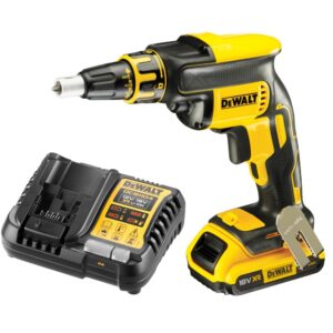 Аккумуляторный ленточный шуруповерт DEWALT DCF620D1, 18 В, 30 Нм, 4400 об/мин, с АКБ 2 Ач и ЗУ (DCF620D1N-XJ), арт. DCF620D1N-XJ