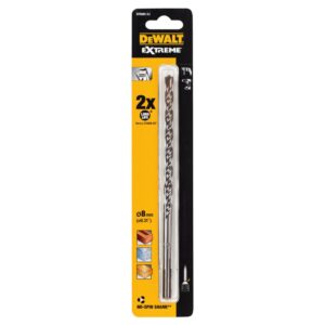 Сверло DEWALT EXTREME DT6683, по бетону и камню с 3 гранным хвостовиком 8 x 200 мм, арт. DT6683-XJ