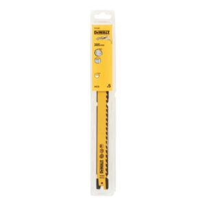Полотно DEWALT DT2432, по дереву для сабельных пил из высокоуглеродистой стали, HCS, 305 x 8.5 мм, S1617K, 5 шт., арт. DT2432-QZ