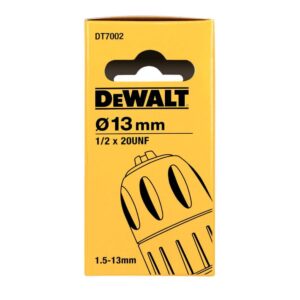 Патрон 1.5-13мм,½“х20 UNF,пластик DEWALT DT7002, арт. DT7002-QZ