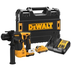 Аккумуляторный перфоратор DEWALT DCH072L2, 12 В, 1.2 Дж, 4280 уд/мин, с 2 АКБ 3 Ач и ЗУ, в кейсе TSTAK (DCH072L2-QW), арт. DCH072L2-QW