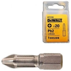 Биты DEWALT DT7238, Ph2 x 25 мм, 20 шт., арт. DT7238-QZ