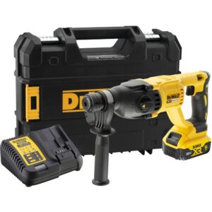 Аккумуляторный перфоратор DEWALT DCH133P1, 18 В, 2.6 Дж, 5500 уд/мин, с АКБ 5 Ач и ЗУ, в кейсе TSTAK (DCH133P1-QW), арт. DCH133P1-QW