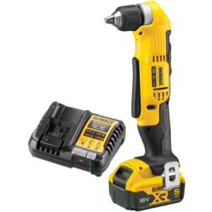 Аккумуляторная угловая дрель DEWALT DCD740P1, 18 В, 2000 об/мин, с АКБ 5 Ач и ЗУ (DCD740P1N-XJ), арт. DCD740P1N-XJ