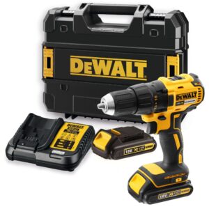 Аккумуляторная дрель-шуруповерт DEWALT DCD777S2TC, 18 В, 1750 об/мин, с 2 АКБ 1.5 Ач и ЗУ, в кейсе TSTAK (DCD777S2TC-QW), арт. DCD777S2TC-QW