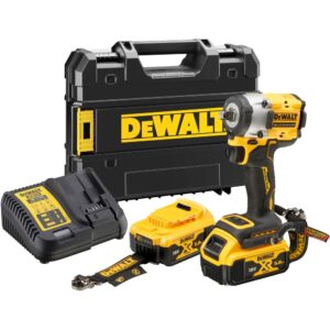 Аккумуляторный гайковерт DEWALT DCF921P2LRT, 18 В, 610 Нм, 3550 уд/мин, с 2 АКБ 5 Ач и ЗУ, в кейсе TSTAK (DCF921P2LRT-QW), арт. DCF921P2LRT-QW