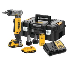 Аккумуляторный расширитель для труб DEWALT DCE400D2, 18 В, 60 ход/мин, до 25 мм, с 2 АКБ 2 Ач и ЗУ, в кейсе TSTAK (DCE400D2-QW), арт. DCE400D2-QW