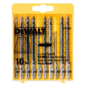 Пилка для лобзика DEWALT DT2290, по дереву, 10 шт. (DT2290-QZ), арт. DT2290-QZ