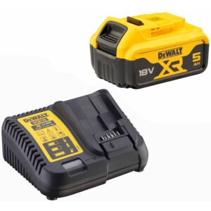 Набор DEWALT DCB115P1: АКБ DCB184, Li-Ion, 18 В, 5 Ач и зарядное устройство DCB115, 12/14.4/18 В, 4 A (DCB115P1-QW), арт. DCB115P1-QW