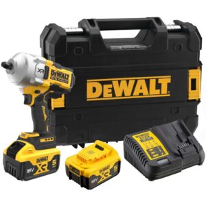 Аккумуляторный гайковерт DEWALT DCF961P2, 18 В, 2372 Нм, 1890 уд/мин, с 2 АКБ 5 Ач и ЗУ, в кейсе TSTAK (DCF961P2-QW), арт. DCF961P2-QW