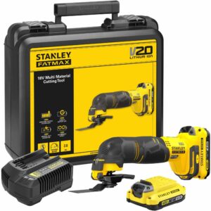 Аккумуляторный реноватор STANLEY FATMAX SFMCE500D2K, 18 В, 18000 кол/мин, с 2 АКБ 2 Ач и ЗУ, в кейсе (SFMCE500D2K-QW), арт. SFMCE500D2K-QW