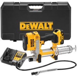 Аккумуляторный смазочный пистолет DEWALT DCGG571P1K, 18 В, 690 бар, с АКБ 5 Ач и ЗУ, в кейсе (DCGG571P1NK-XJ), арт. DCGG571P1NK-XJ