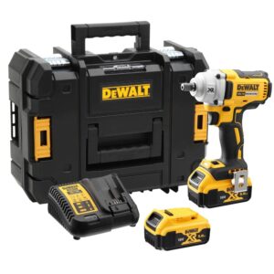 Аккумуляторный гайковерт DEWALT DCF894P2, 18 В, 447 Нм, 3100 уд/мин, с 2 АКБ 5 Ач и ЗУ, в кейсе TSTAK (DCF894P2-QW), арт. DCF894P2-QW