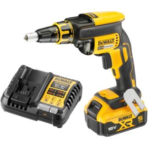 Аккумуляторный ленточный шуруповерт DEWALT DCF620P1, 18 В, 30 Нм, 4400 об/мин, с АКБ 5 Ач и ЗУ (DCF620P1N-XJ), арт. DCF620P1N-XJ
