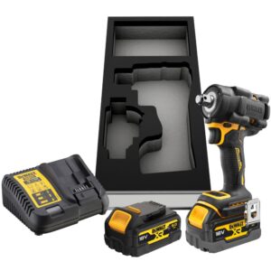 Аккумуляторный гайковерт DEWALT DCF921P2G, 18 В, 610 Нм, 3550 уд/мин, с 2 АКБ 5 Ач и ЗУ, в чехле (DCF921P2G-QW), арт. DCF921P2G-QW
