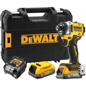 Аккумуляторный шуруповерт DEWALT DCF860E2T, 18 В, 282 Нм, 4500 уд/мин, с 2 АКБ 1.7 Ач и ЗУ, в кейсе TSTAK (DCF860E2T-QW), арт. DCF860E2T-QW