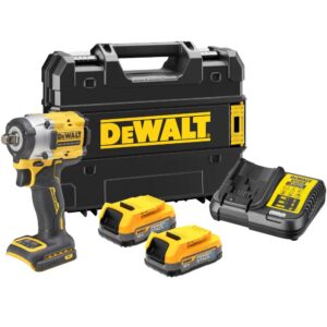 Аккумуляторный гайковерт DEWALT DCF921E2T, 18 В, 610 Нм, 3550 уд/мин, с 2 АКБ 1.7 Ач и ЗУ, в кейсе TSTAK (DCF921E2T-QW), арт. DCF921E2T-QW