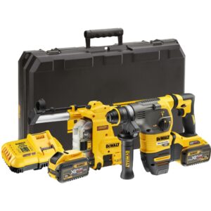 Аккумуляторный перфоратор DEWALT DCH335X2, 54 В, 3.5 Дж, 4480 уд/мин, с 2 АКБ 3 Ач и ЗУ, в кейсе (DCH335X2-QW), арт. DCH335X2-QW