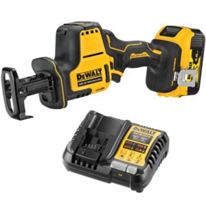 Аккумуляторная сабельная пила DEWALT DCS369P1, 18 В, 2800 ход/мин, 16 мм, с АКБ 5 Ач и ЗУ (DCS369P1N-XJ), арт. DCS369P1N-XJ