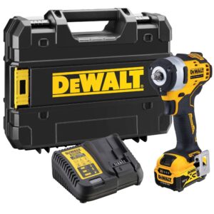 Аккумуляторный гайковерт DEWALT DCF903P1, 12 В, 340 Нм, 3250 уд/мин, с АКБ 5 Ач и ЗУ, в кейсе TSTAK (DCF903P1-QW), арт. DCF903P1-QW