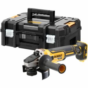 Аккумуляторная угловая шлифмашина DEWALT DCG405NT, 18 В, 125 мм, 9000 об/мин, без АКБ и ЗУ, в кейсе TSTAK (DCG405NT-XJ), арт. DCG405NT-XJ