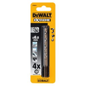 Сверло DEWALT DT4910, по металлу COBALT 5%, 6.8 x 109 x 66 мм, арт. DT4910-QZ