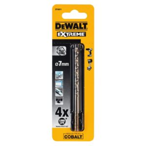 Сверло DEWALT DT4911, по металлу COBALT 5%, 7 x 109 x 66 мм, арт. DT4911-QZ
