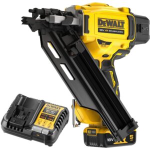 Аккумуляторный гвоздезабивной пистолет DEWALT DCN950P1, 18 В, с АКБ 5 Ач и ЗУ (DCN950P1N-XJ), арт. DCN950P1N-XJ