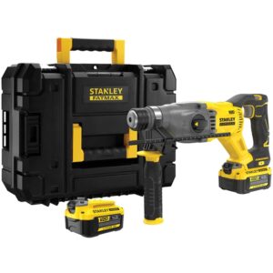 Аккумуляторный перфоратор Stanley SFMCH900M22, SDS-plus, кейс TSTAK, 18 В, 2 АКБ 4.0 Ач, арт. SFMCH900M22-QW