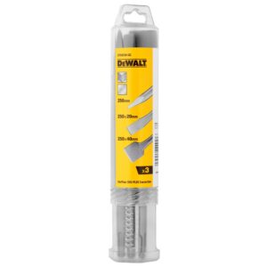 Набор зубил DEWALT DT60330, SDS-Plus, 3 шт., (1 пика, 2 плоских), арт. DT60330-QZ