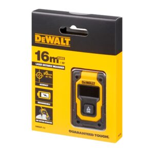 Аккумуляторный лазерный дальномер DEWALT DW055PL, 3.6 В, 16 м, со встроенной АКБ (DW055PL-XJ), арт. DW055PL-XJ