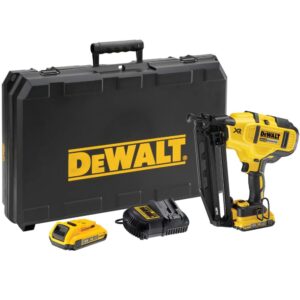 Аккумуляторный гвоздезабивной пистолет DEWALT DCN660D2, 18 В, 48 Дж, с 2 АКБ 2 Ач и ЗУ, в кейсе (DCN660D2-QW), арт. DCN660D2-QW
