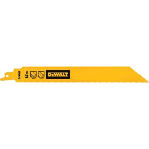 Полотно для сабельной пилы DEWALT DT90387, по металлу, 228 мм, 14 TPI, 50 шт. (DT90387-QZ-10), арт. DT90387-QZ-10