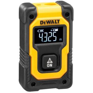 Аккумуляторный лазерный дальномер DEWALT, карманный, 3.6 В, 16 м, со встроенной АКБ, арт. DW055PL