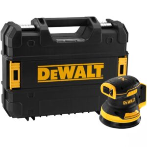 Аккумуляторная эксцентриковая шлифмашина DEWALT DCW210NT, 18 В, 125 мм, 12000 кол/мин, без АКБ и ЗУ, в кейсе TSTAK, арт. DCW210NT-XJ