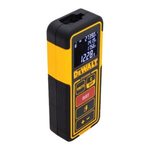 Лазерный дальномер DEWALT, работа от батареек, 30 м, арт. DW099E