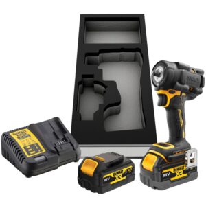 Аккумуляторный гайковерт DEWALT DCF923P2G, 18 В, 610 Нм, 3550 уд/мин, с 2 АКБ 5 Ач и ЗУ, в чехле (DCF923P2G-QW), арт. DCF923P2G-QW