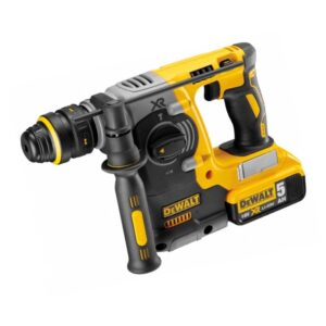 Аккумуляторный перфоратор DEWALT DCH274P2, 18 В, 2.1 Дж, 4600 уд/мин, с 2 АКБ 5 Ач и ЗУ, в кейсе (DCH274P2-QW), арт. DCH274P2-QW