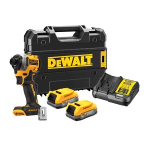 Аккумуляторный шуруповерт DEWALT DCF850E2T, 18 В, 206.2 Нм, 3800 уд/мин, с 2 АКБ 1.7 Ач и ЗУ, в кейсе TSTAK (DCF850E2T-QW), арт. DCF850E2T-QW