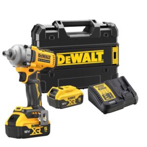 Аккумуляторный гайковерт DEWALT DCF892P2T, 18 В, 1084 Нм, 3250 уд/мин, с 2 АКБ 5 Ач и ЗУ, в кейсе TSTAK (DCF892P2T-QW), арт. DCF892P2T-QW