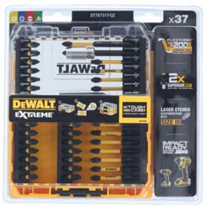 Набор бит и насадок в кейсе DEWALT DT70731T, FLEXTORQ 37 предметов, арт. DT70731T-QZ