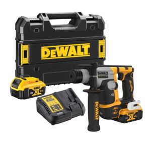 Аккумуляторный перфоратор DEWALT DCH172P2, 18 В, 1.4 Дж, 4980 уд/мин, с 2 АКБ 5 Ач и ЗУ, в кейсе TSTAK (DCH172P2-QW), арт. DCH172P2-QW