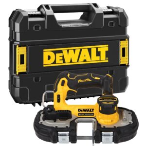 Аккумуляторная ручная ленточная пила DEWALT DCS377NT, 18 В, 116 м/мин, без АКБ и ЗУ, в кейсе TSTAK (DCS377NT-XJ), арт. DCS377NT-XJ