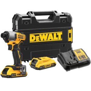 Аккумуляторный шуруповерт DEWALT DCF840D2T, 18 В, 192 Нм, 4200 уд/мин, с 2 АКБ 2 Ач и ЗУ, в кейсе TSTAK (DCF840D2T-QW), арт. DCF840D2T-QW